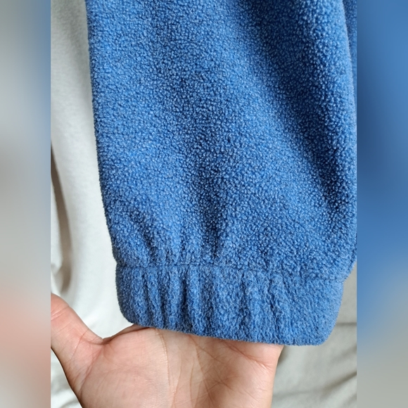 Ocean Pacific Menswear Blue Half Zip Pullover Sweater - Picture 5 of 9